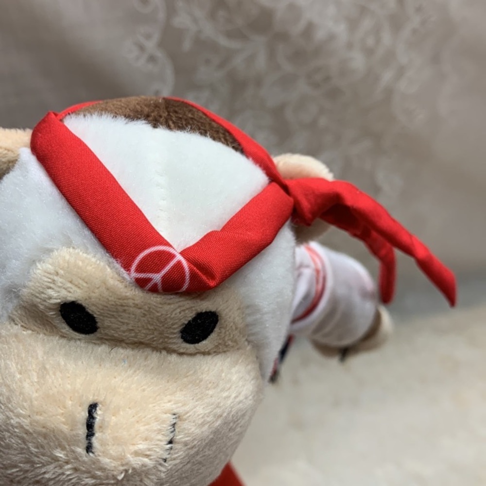 70's Hippy fringe Rally monkey plush 10" Los Angeles Angel's baseball - Picture 5 of 7